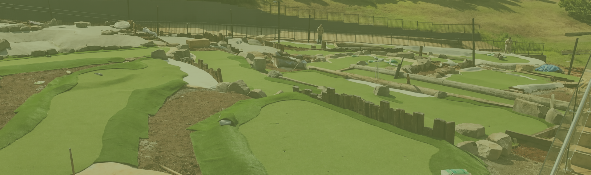 Toowoomba-city-golf-club-mini-golf-course construction