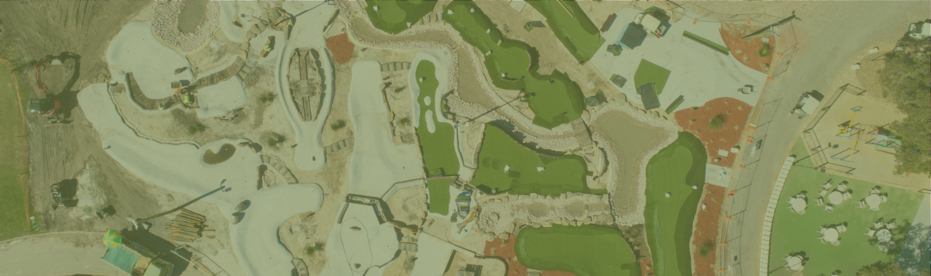 The Vines Golf Resort Mini Golf Course Construction WA