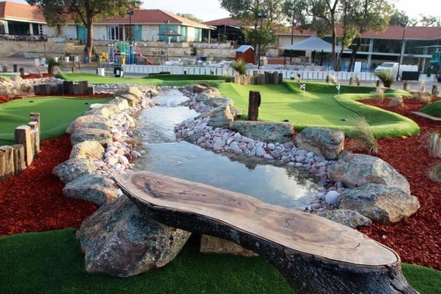 mini golf course