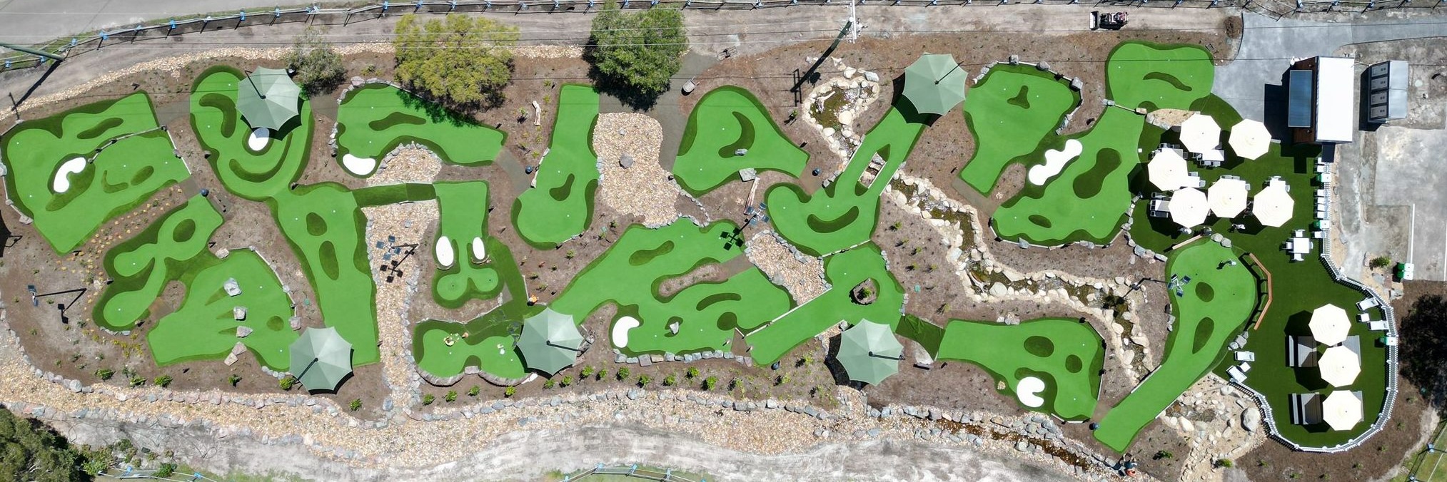 mini golf course design Australia