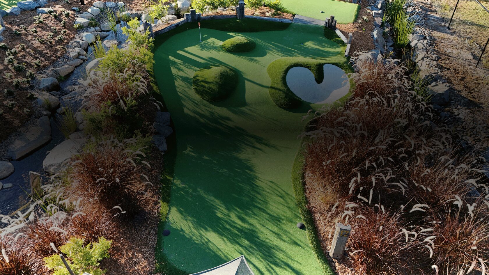 Low-Maintenance Mini Golf Course